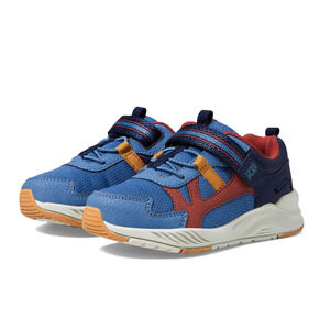 Stride Rite Boys Made To Play Sneaker 9.5 Wide Blue Multi Kids Shoe NIB